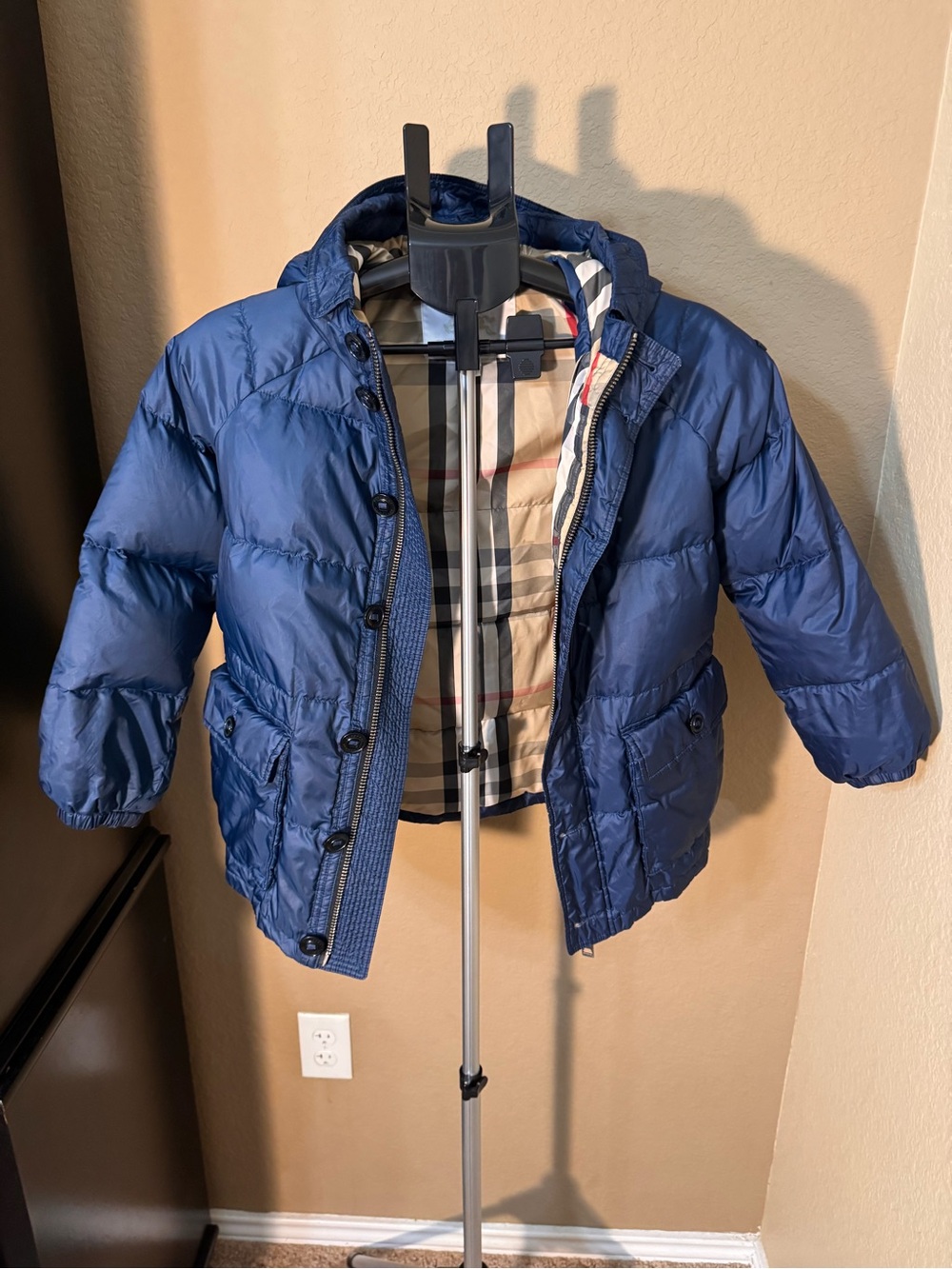 Burberry Kids Down Puffer Coat – Size 10